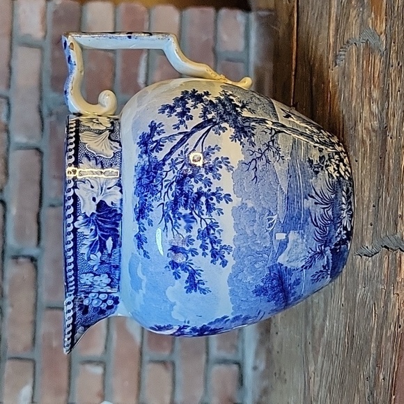 HISTORICAL STAFFORDSHIRE LAMBTON HALL DURHAM 1825 PITCHER - Picture 4 of 10